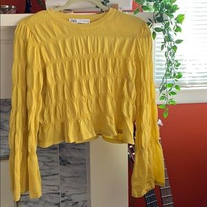 Zara wide sleeve top. New without tags.
